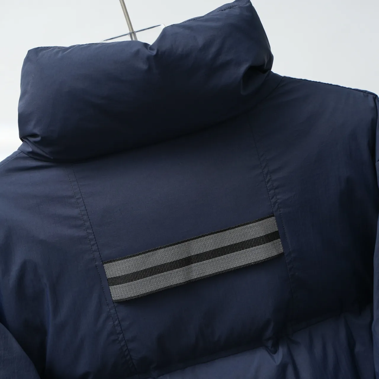 P780 CANADA GOOSE丨Canada Goose 2802 Sleeve Logo Stand Collar Down Jacket Color: Dark Blue Red Logo Size: XS-XXL